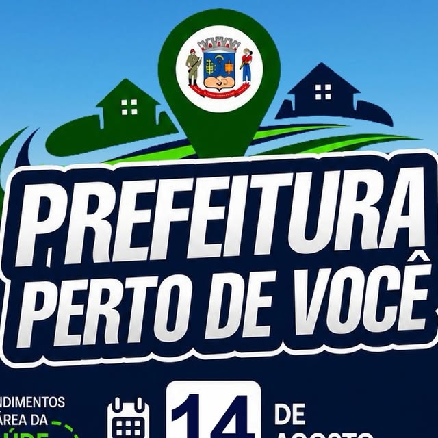 Prefeitura Perto de Você: atendimento gratuito no bairro Paiol nesta sexta-feira (14/08)