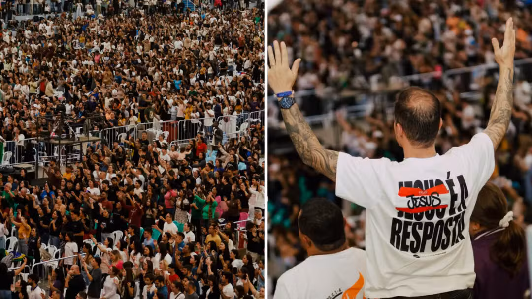 Acampamento PHN reúne milhares de fiéis na Canção Nova em Cachoeira Paulista