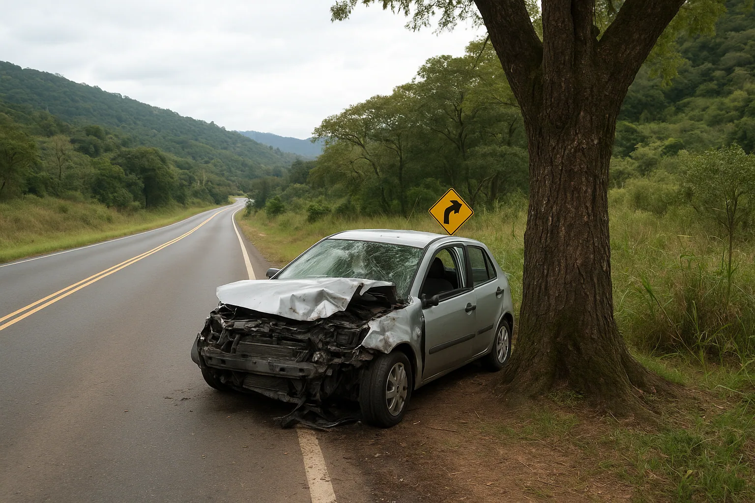 Acidente na Rodovia Paulo Virgínio deixa jovem ferido em Cunha