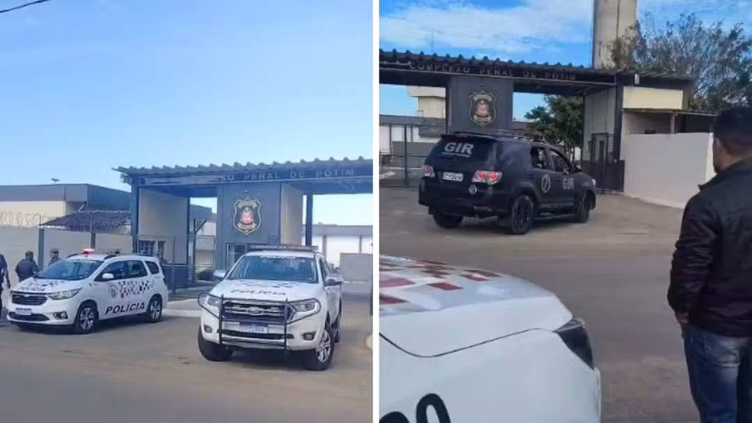 Detento é feito refém na Penitenciária I de Potim; negociação está em andamento