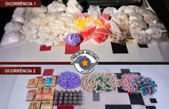 Polícia Militar prende dois por tráfico de drogas em Guaratinguetá