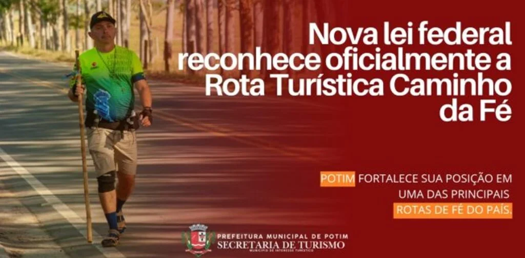 Potim passa a integrar oficialmente a Rota Turística Caminho da Fé