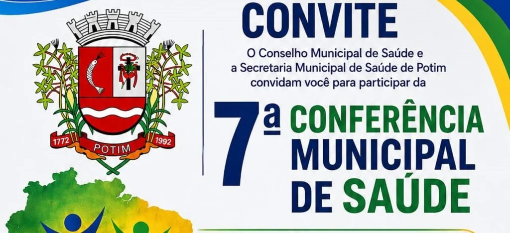 Potim realiza 7ª Conferência Municipal de Saúde no dia 30 de junho