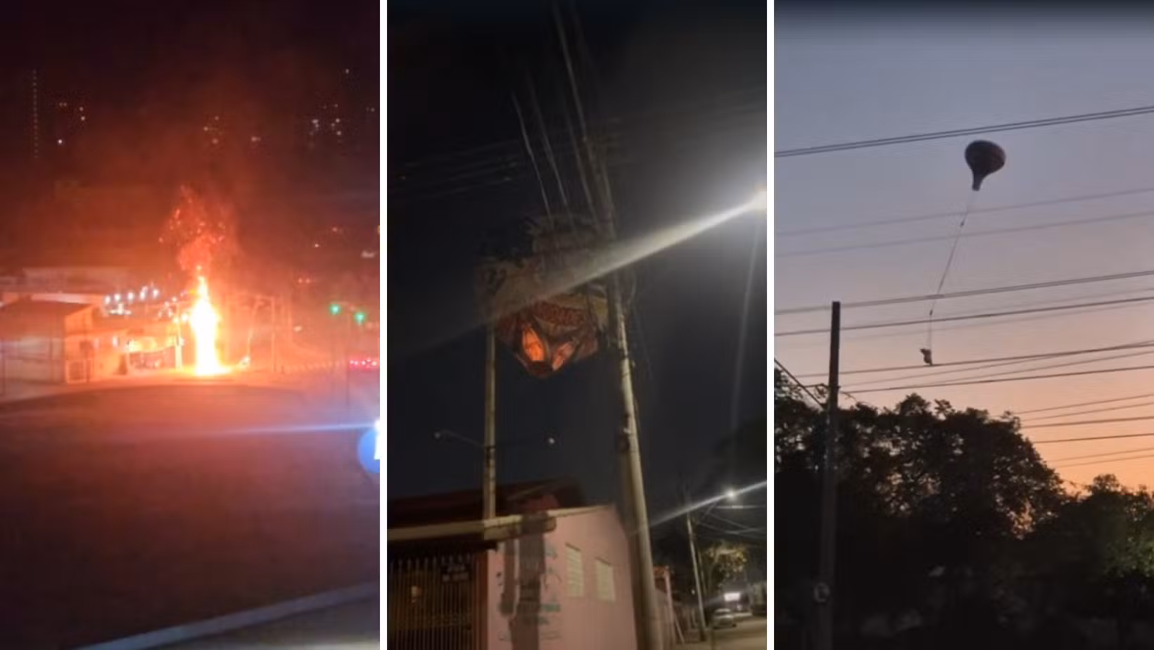Quatro homens são investigados por suspeita de soltura de balões em São José dos Campos