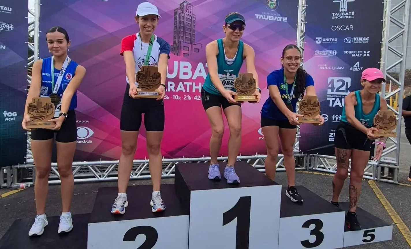Atleta de São Luiz do Paraitinga conquista vice-campeonato na Taubaté Marathon