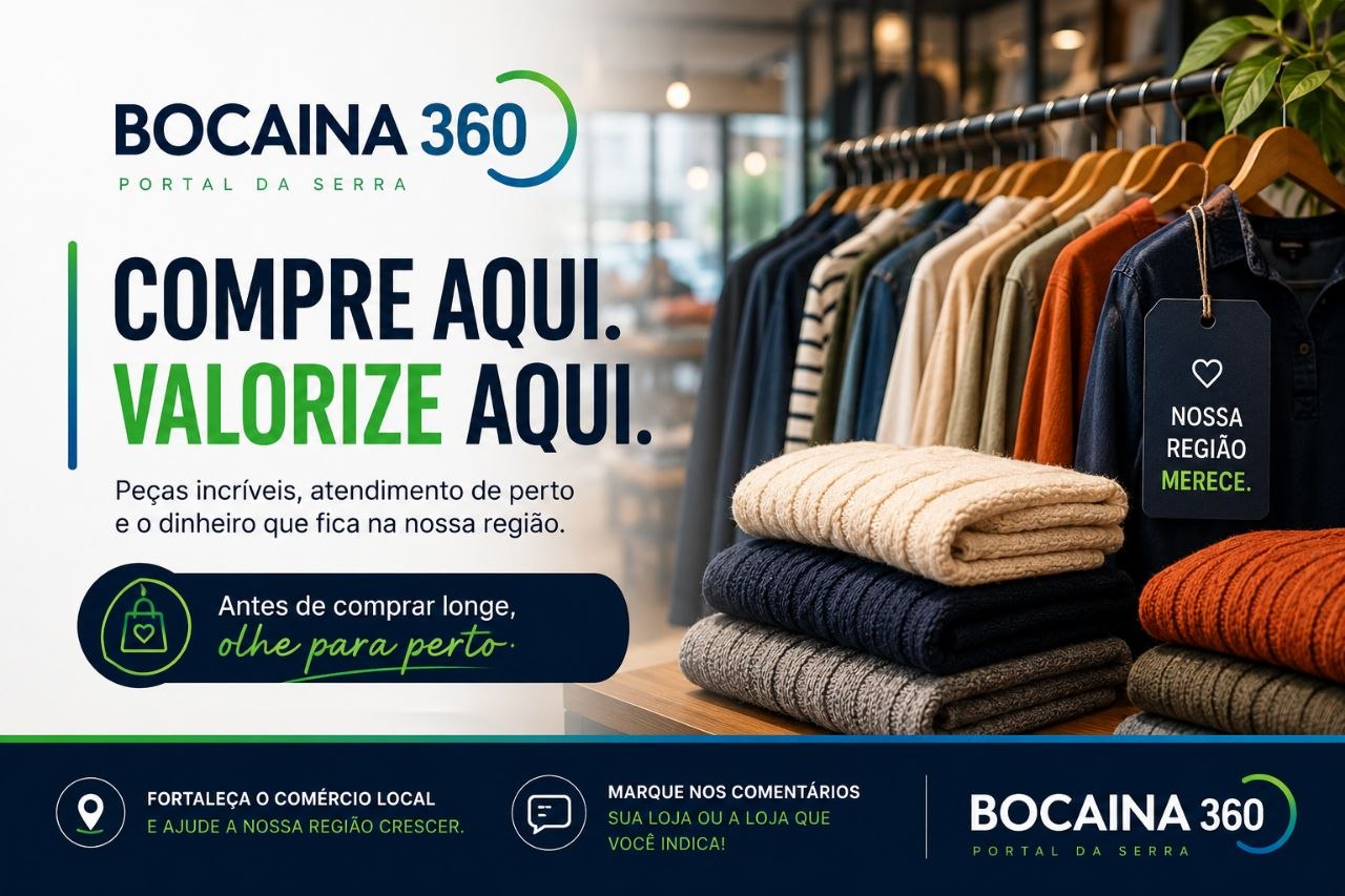 Campanha incentiva compras no comércio local da Serra da Bocaina