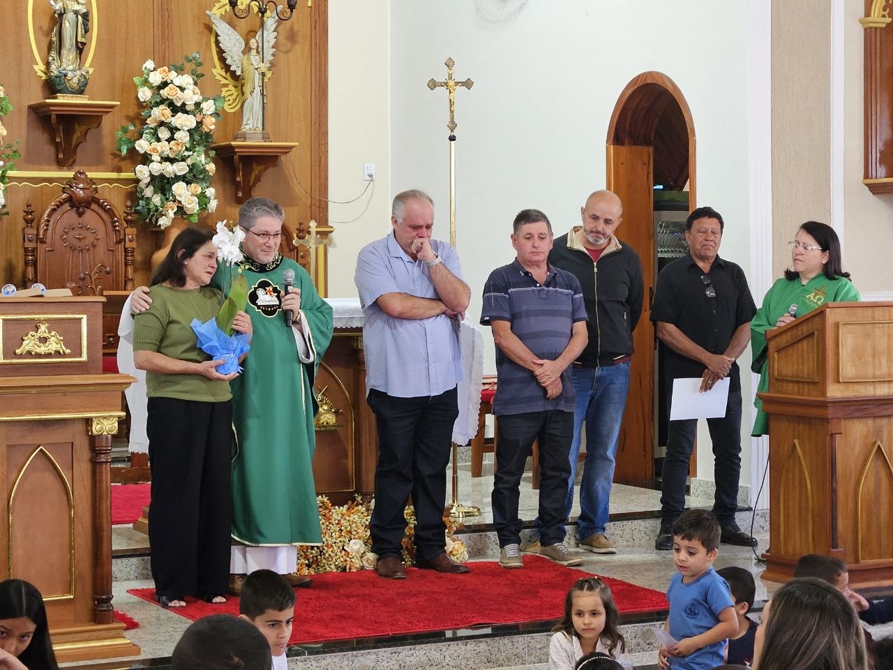 Missa de 1 ano de falecimento de Ilson Ledoíno lota Matriz em Cunha