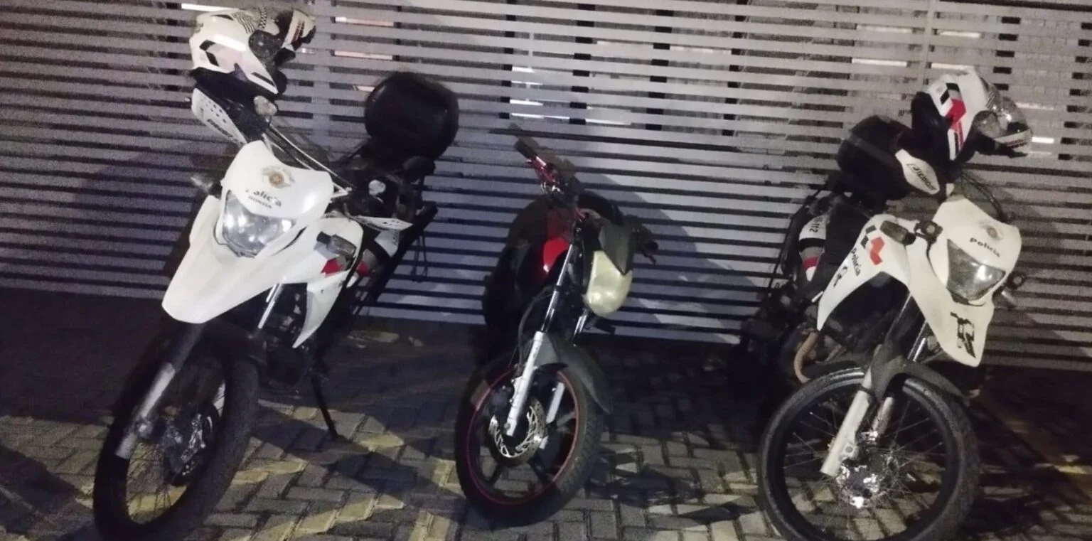 PM recupera motocicleta roubada e prende suspeito em Lorena, SP