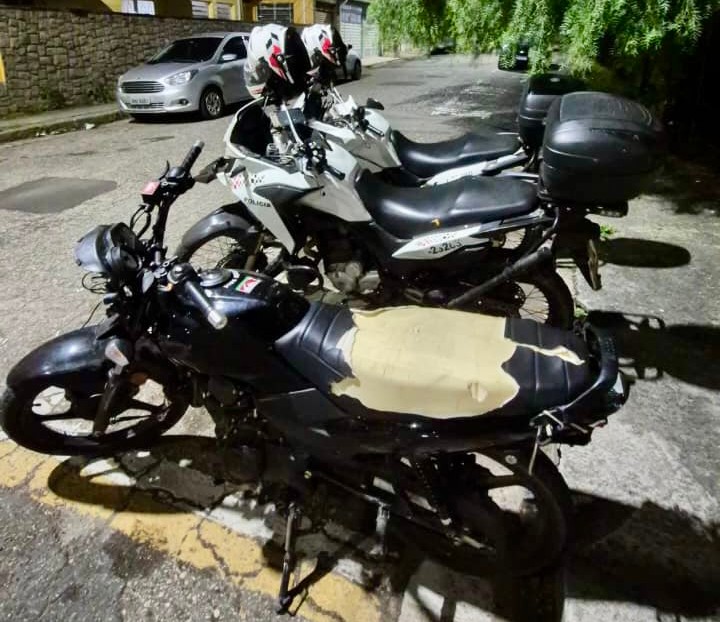 Polícia Militar apreende adolescente por receptação de motocicleta furtada em Guaratinguetá