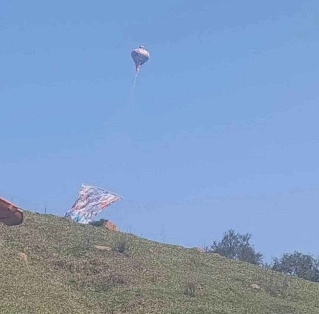 Queda de balão mobiliza zona rural de Cunha e acende alerta para crime ambiental