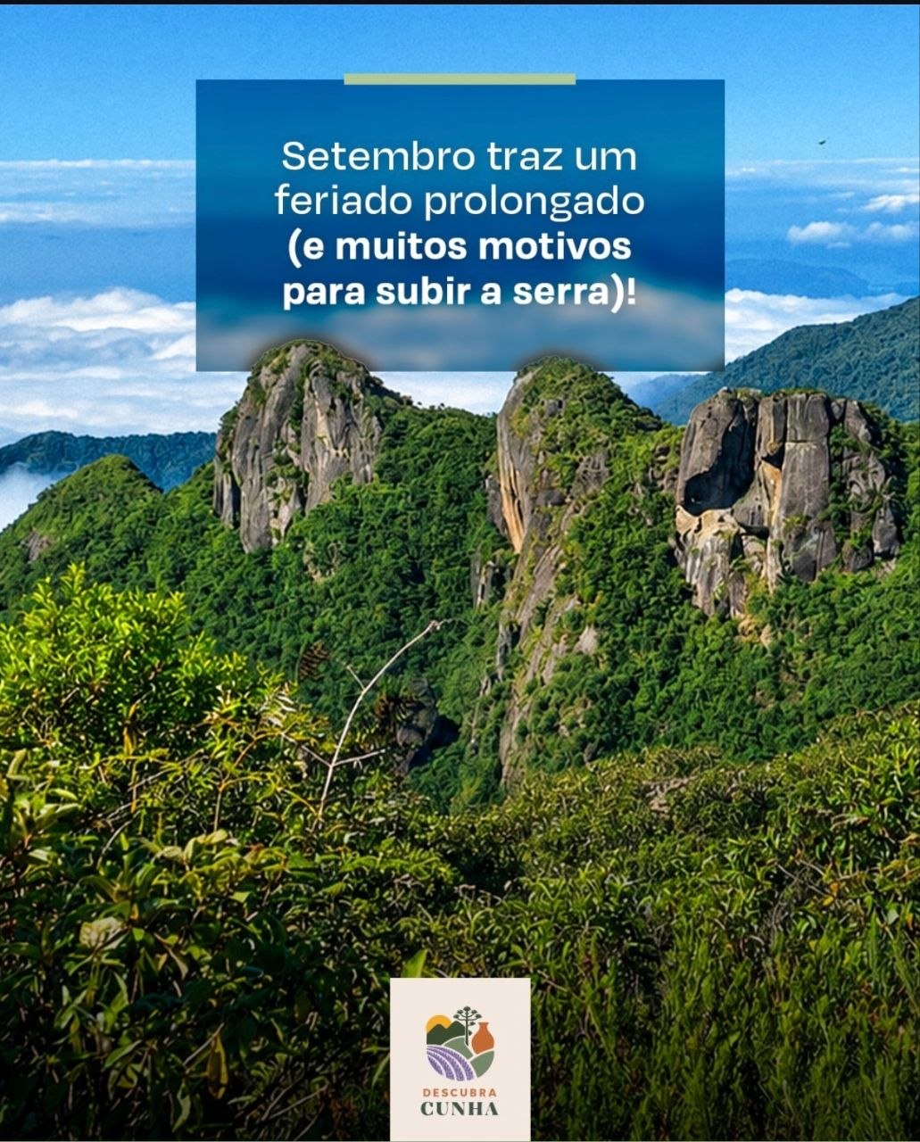 Setembro em Cunha começa com 6º Festival do Queijo e chegada da primavera