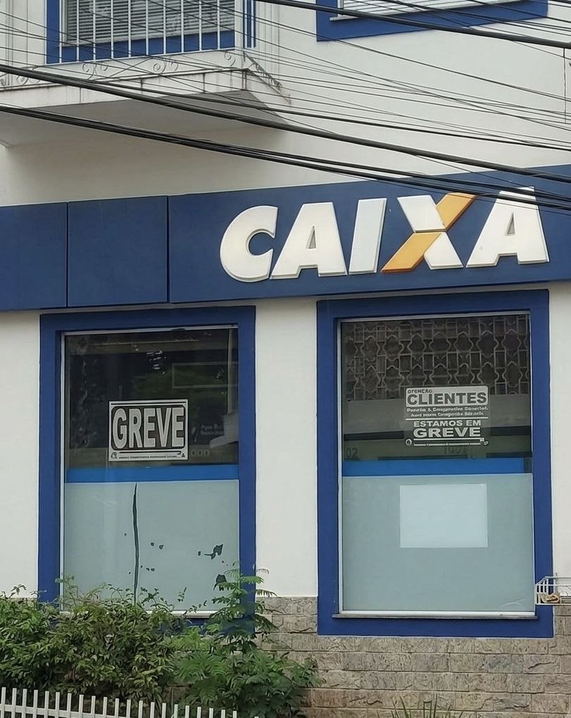 Agência da Caixa Econômica Federal em Cunha está fechada nesta quinta-feira (10/09) por causa de greve nacional