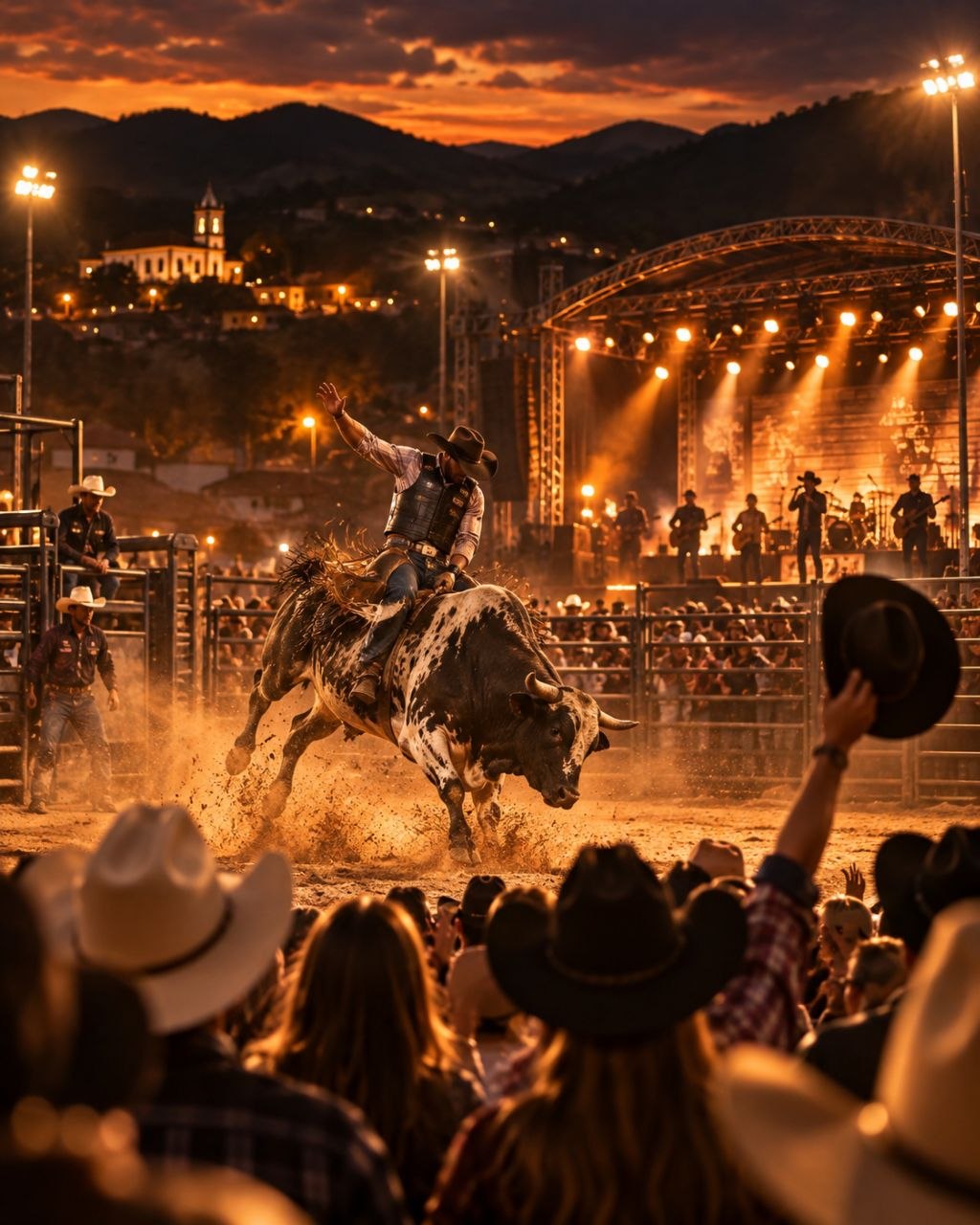 Cunha Peão Valente 2026 começa na próxima semana com quatro noites de shows e rodeio