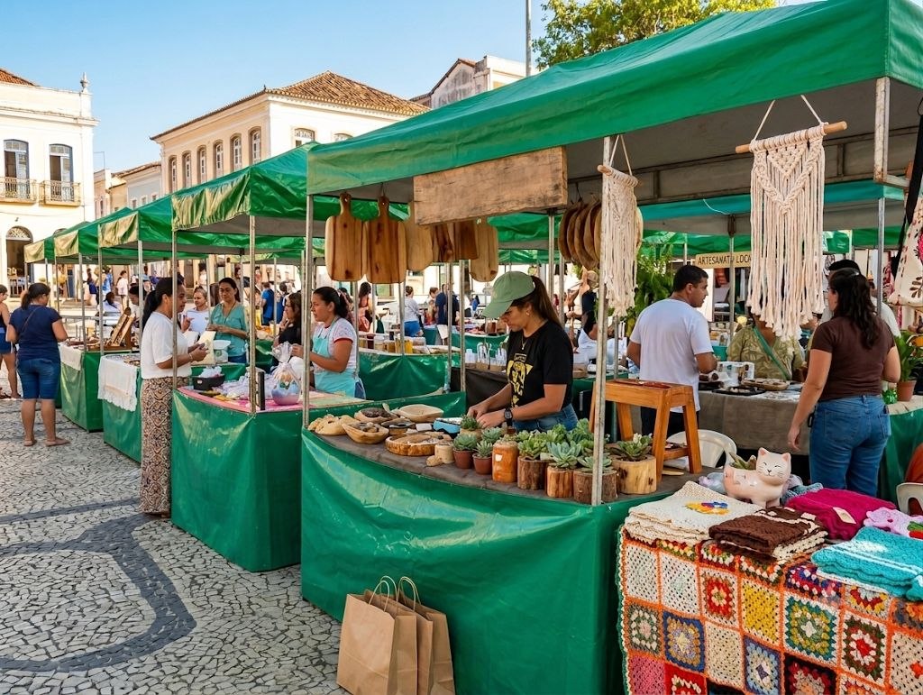 Feira do Produtor movimenta São José do Barreiro neste domingo com atrações locais e show no Coreto