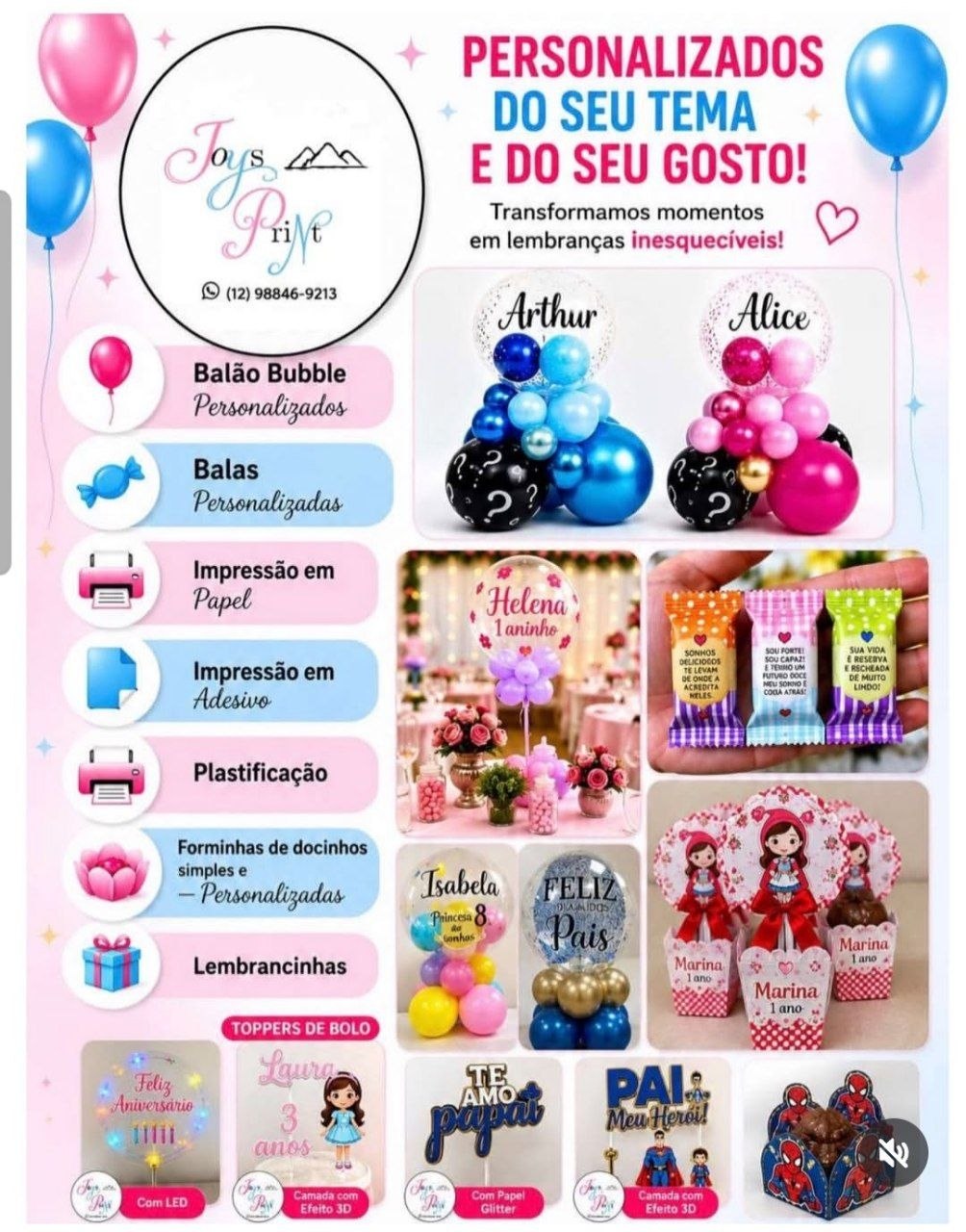 Nova marca de personalizados aposta em criatividade e afeto para transformar momentos em lembranças