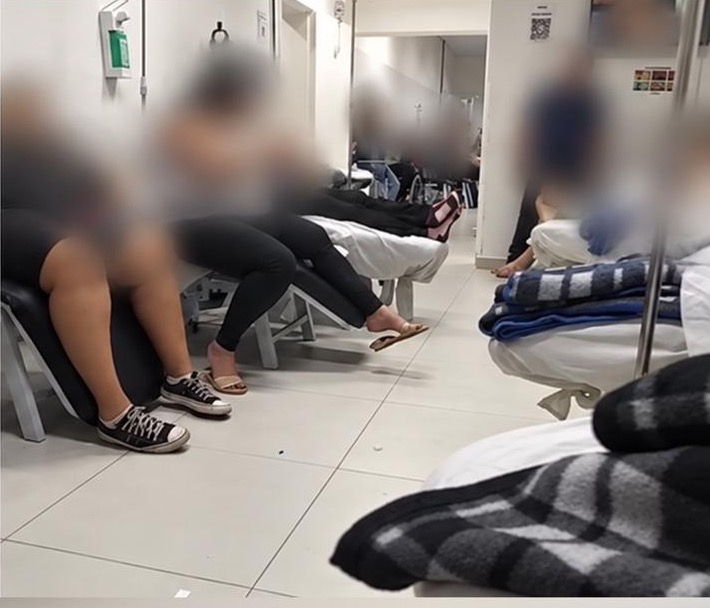 Pacientes relatam espera por leitos na UPA de Guaratinguetá